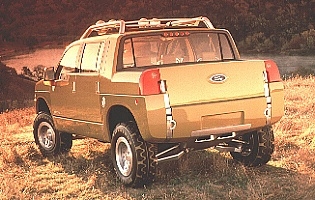 Ford Equator rear view